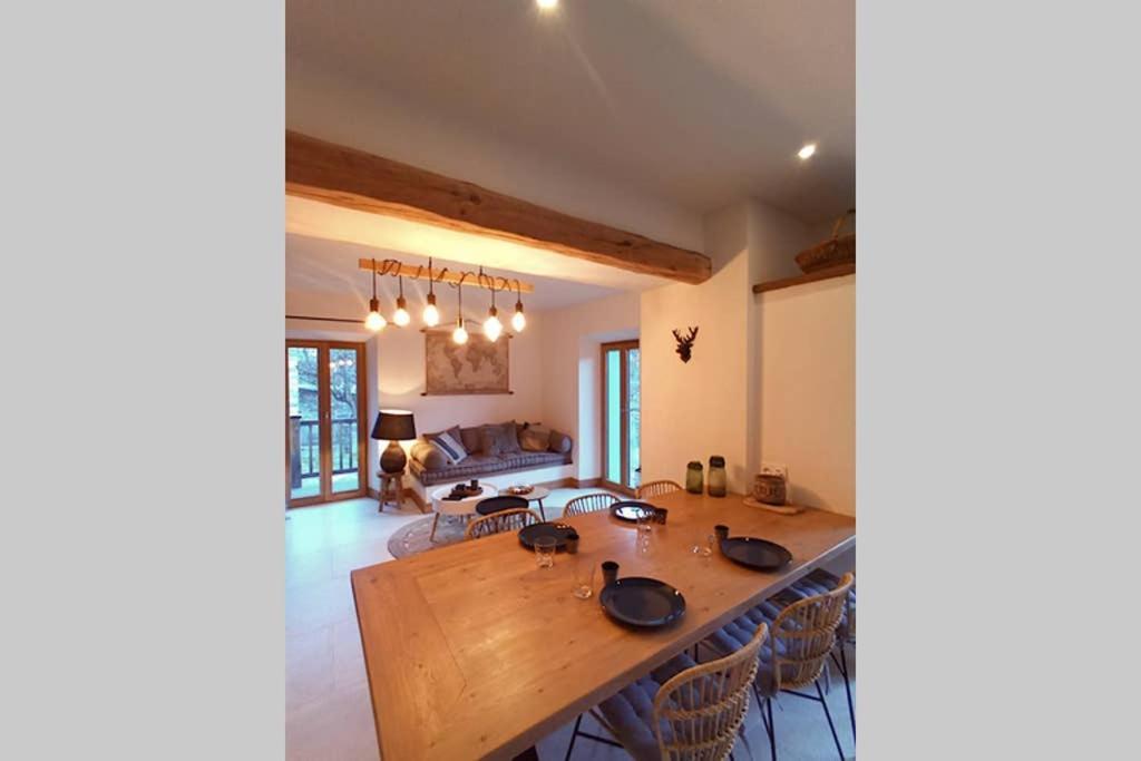 Bel Appartement 8 Personnes A Saint Chaffrey Bagian luar foto