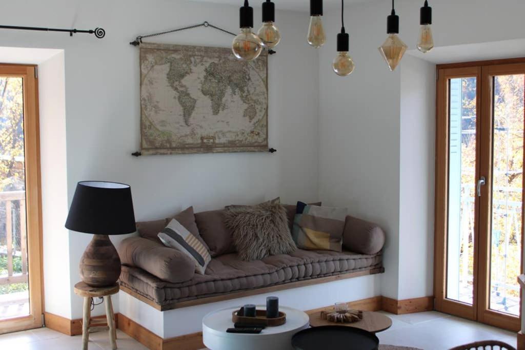 Bel Appartement 8 Personnes A Saint Chaffrey Bagian luar foto