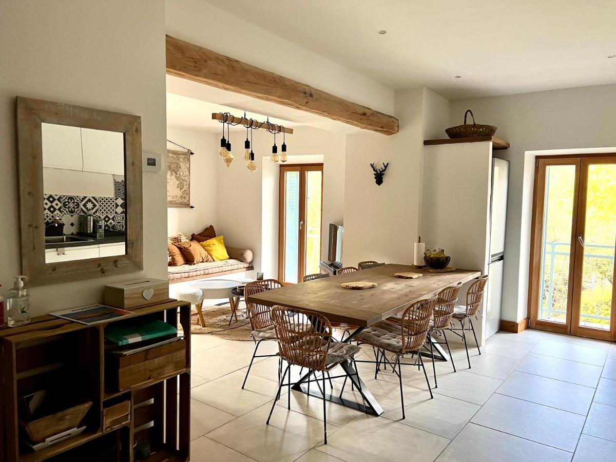 Bel Appartement 8 Personnes A Saint Chaffrey Bagian luar foto